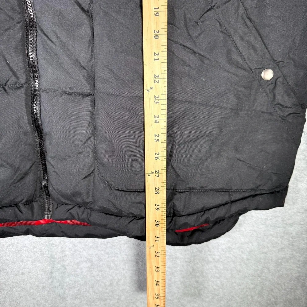 The Foundry‎ Supply Puffer Vest Men's 3XL Black Lined Full Zip Mock Neck Pockets